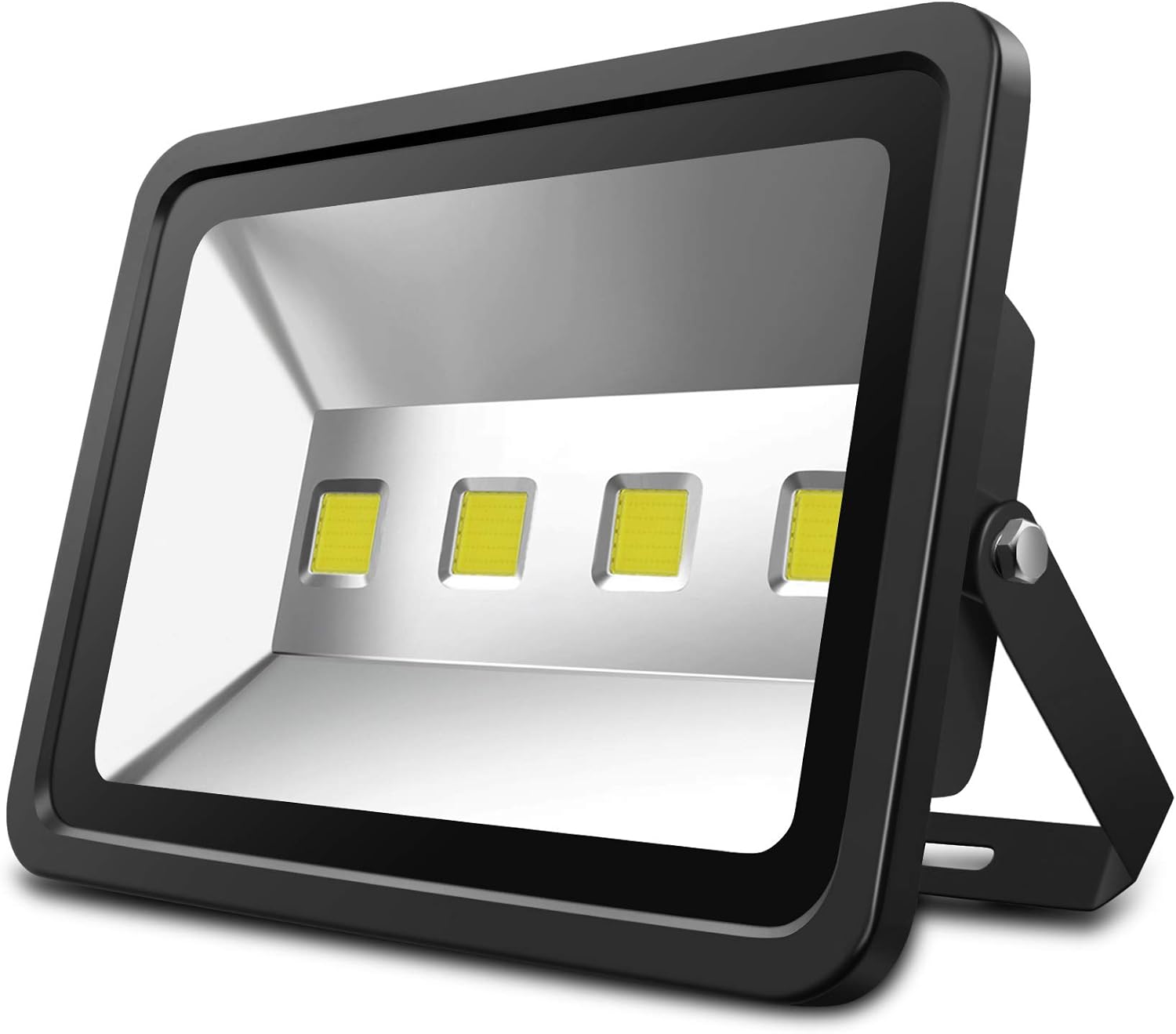 200W LED Flood Lights Outdoor, 20000LM Super Bright Security Floodlight, 100-277V, IP66 Waterproof, Commercial Exterior Light Fixture, 6000K Daylight White, Arena Yard Court Stadium Parking Lot Light