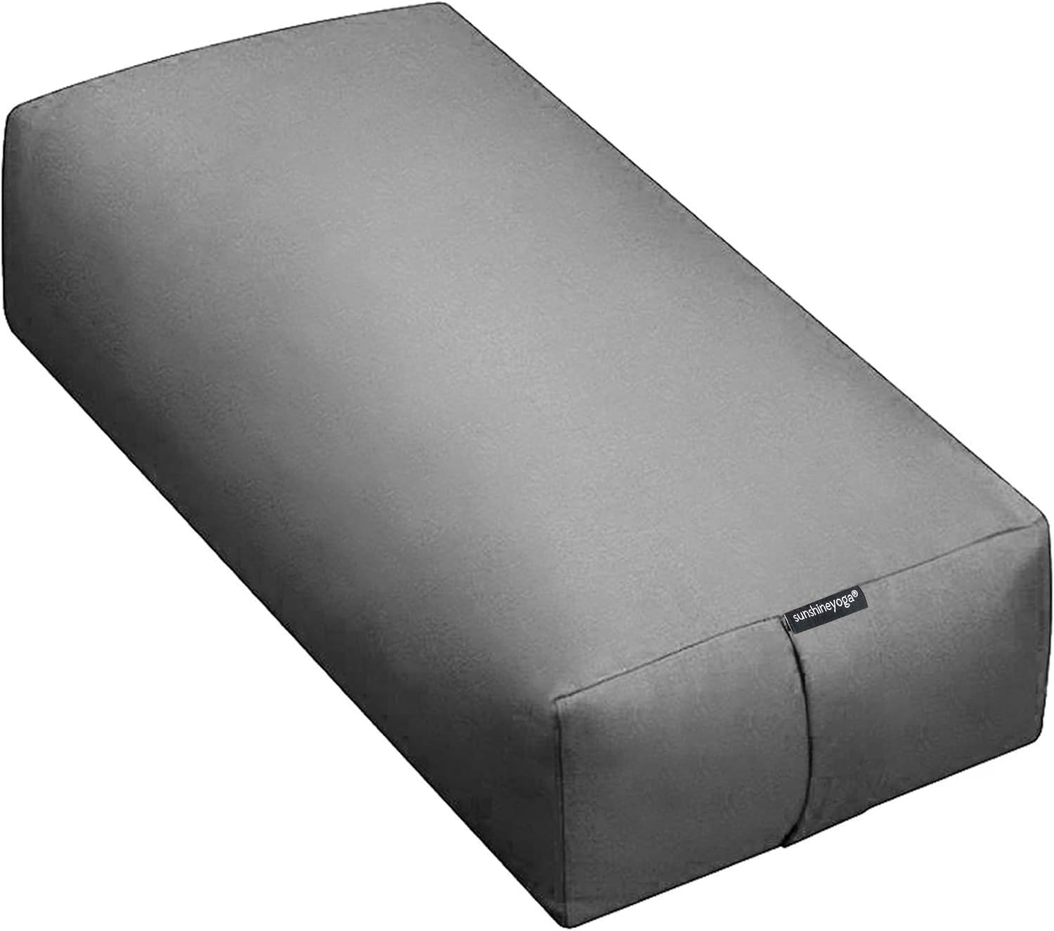 Firm Large Yoga Bolster, 24x12x6in