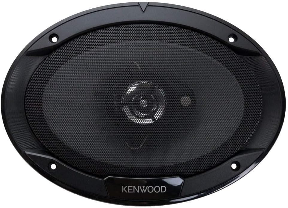 Kenwood KFC-6966S 6 x 9 Inch 400-Watt 3-Way Flush Mount Coaxial Car Speaker Easy Installation - Pair