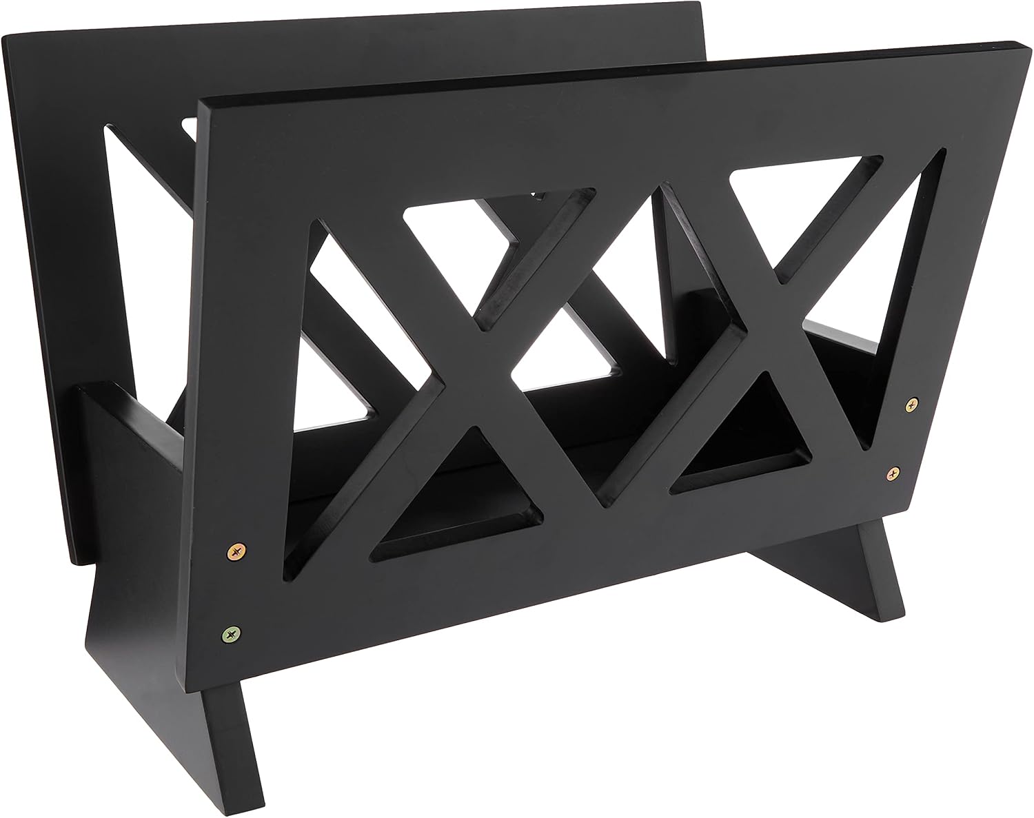 Frenchi Home Furnishing Contemporary Magazine Rack, white