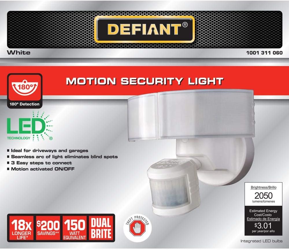 Defiant LED Motion Security Light