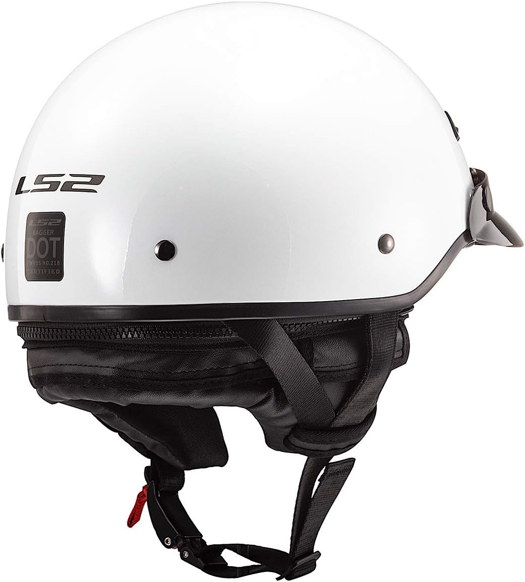LS2 Helmets Bagger Motorcycle Half Helmet