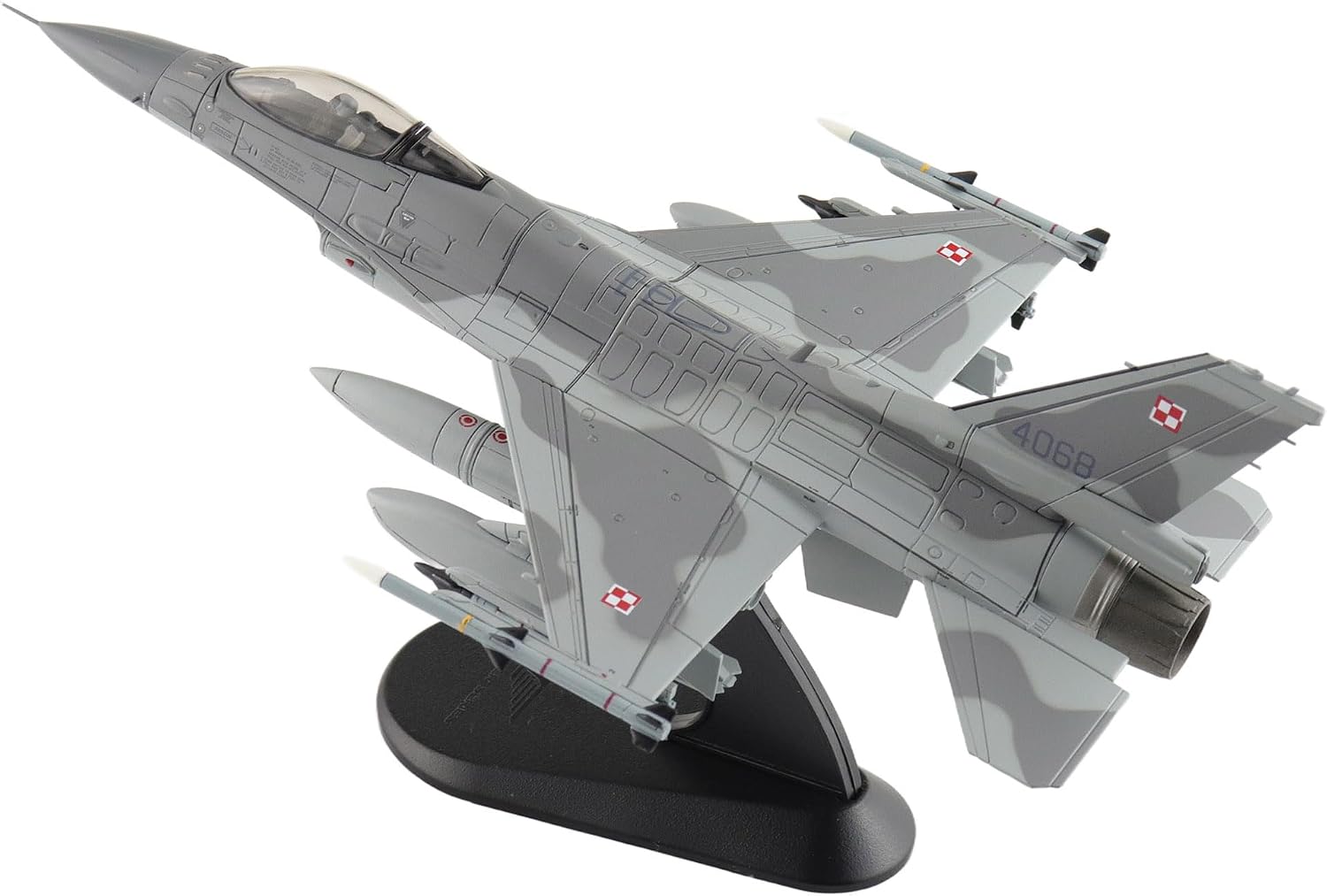 Hobby Master | 1:72 Scale Diecast Military Aircraft Replica | F-16C Polish Air Force 4068, 32. Baza Lotnictwa Taktycznego, Łask