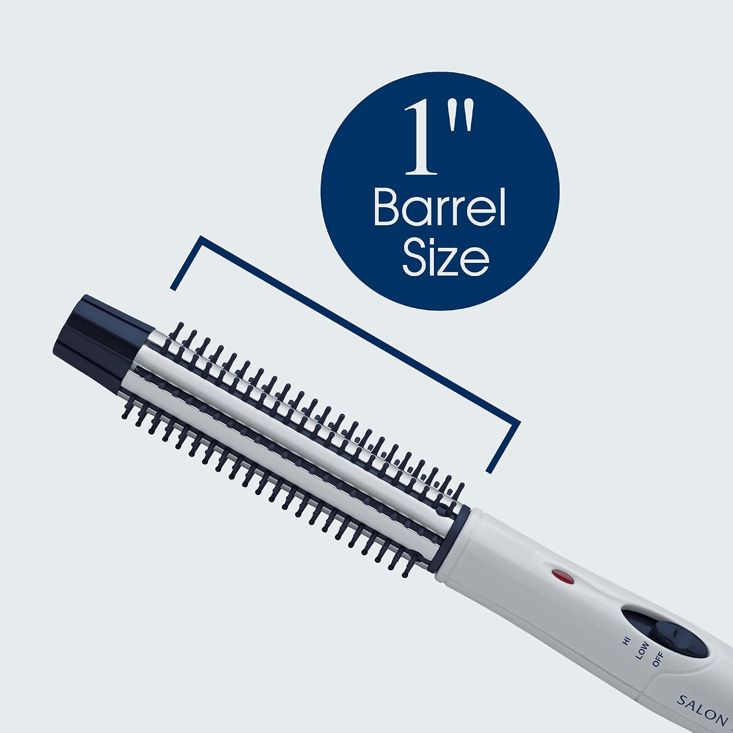 Hair Styling Brush Iron | Smooth 2nd Day Hair Styles (1-1/2 in)