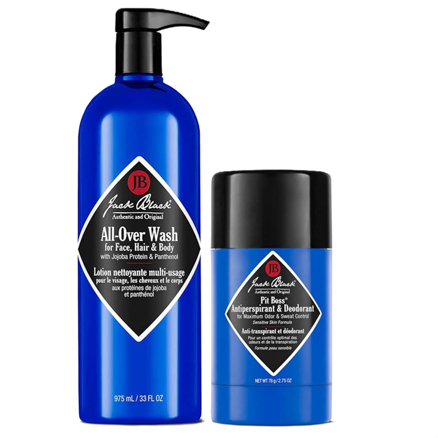 Jack Black Pit Boss Antiperspirant & Deodorant Men - 2.75 oz - Mens Deodorant for Sensitive Skin