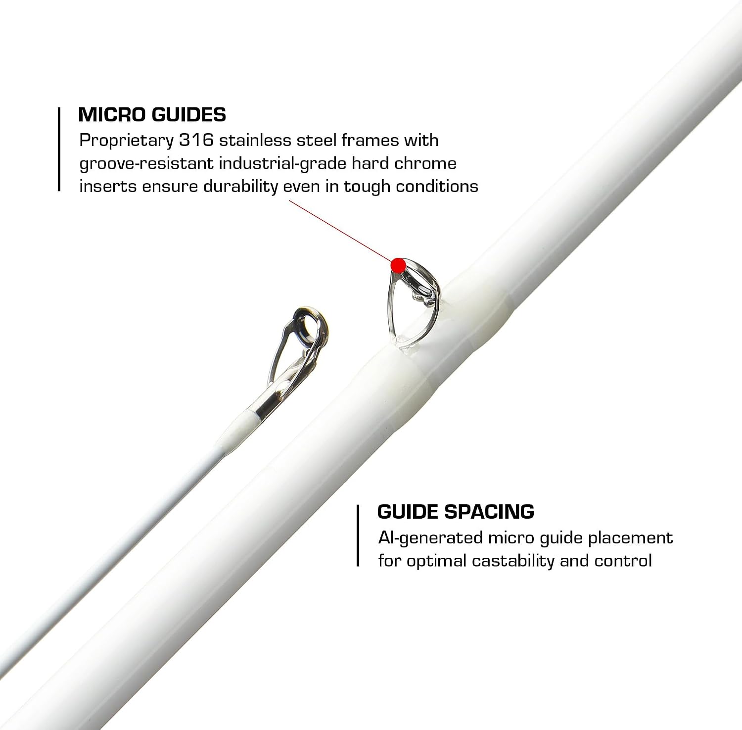 Duckett Fishing Jacob Wheeler Signature 2.0 Casting Rods, Spinning & Crankin' Rods, Pro Angler Designed, Extremely Lightweight & Balanced Sensi-Touch Multi-Modulus Blanks