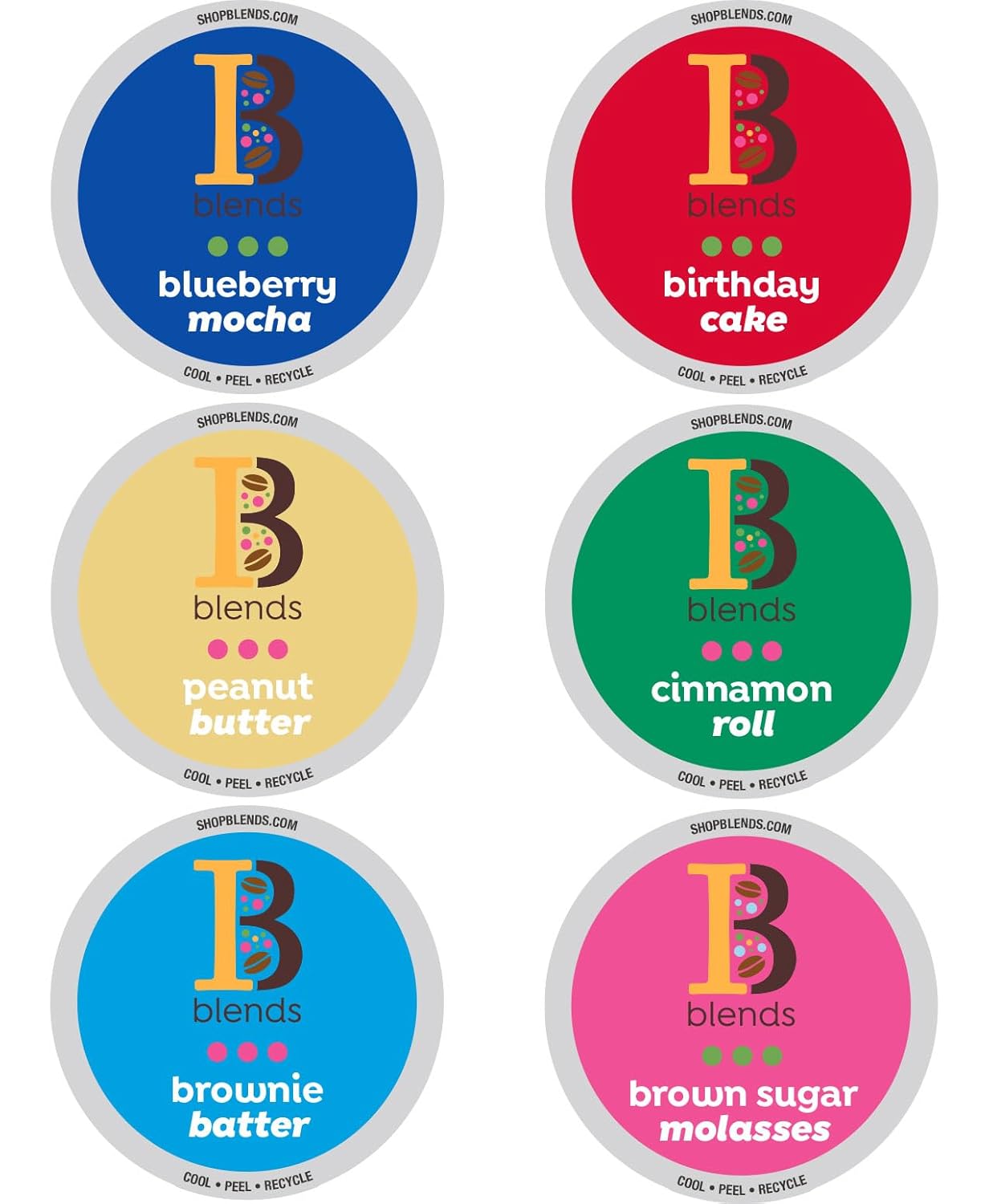 Intelligent Blends Dark Roast Coffee Pods 100ct Keurig Compatible