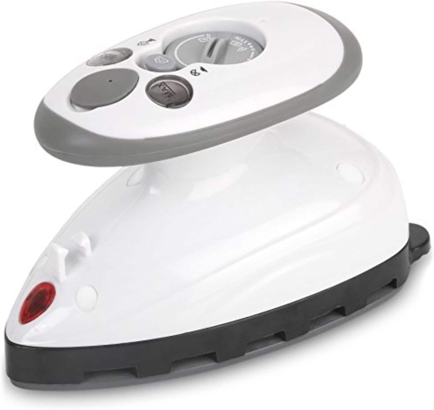 Ivation Mini Travel Iron, 420W, Dual Voltage, Ceramic Soleplate, Steam | Ideal for quilting, sewing