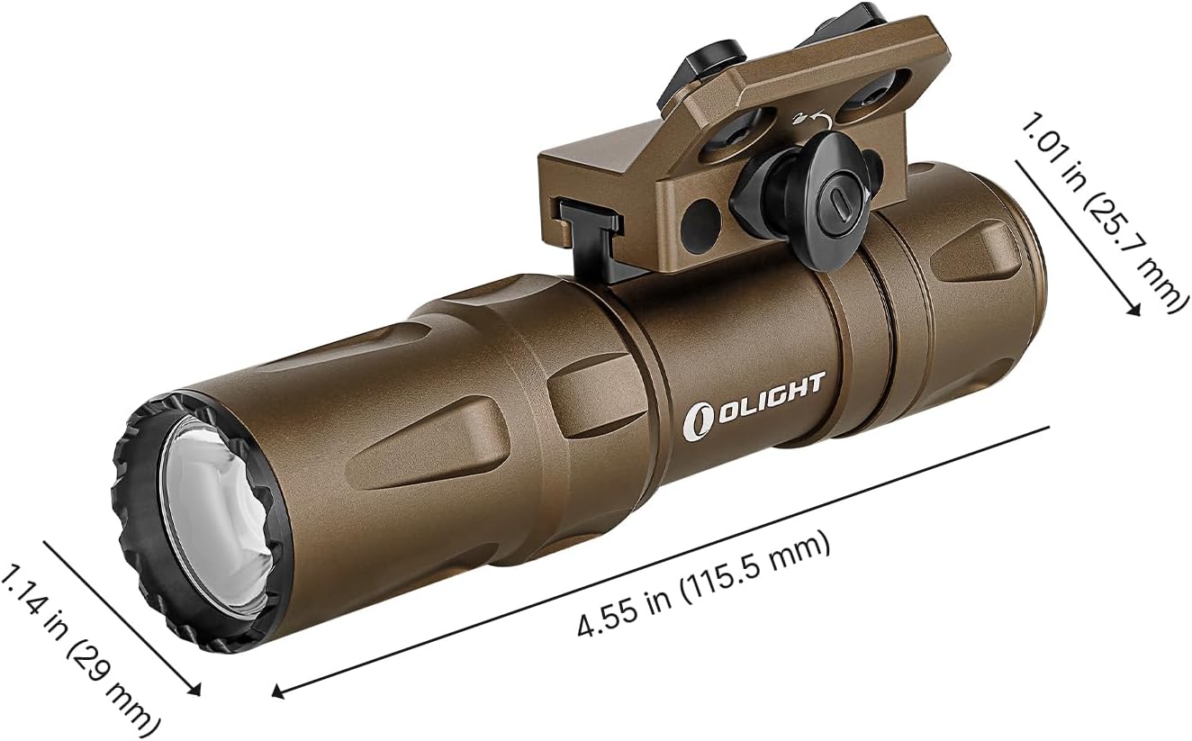 OLIGHT Odin Mini Ultra Compact 1250 Lumens Mlok Tactical Flashlight