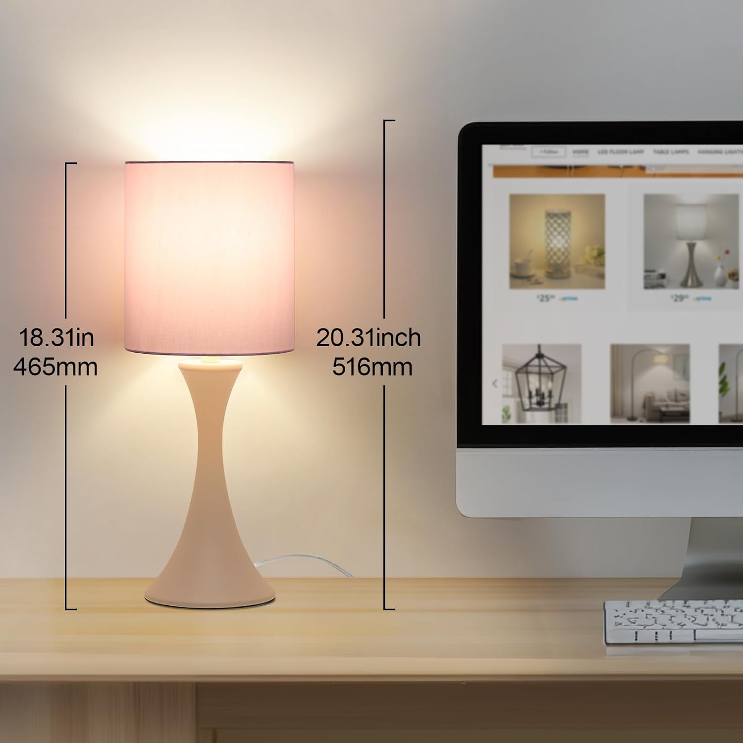 3 Way Touch Control Table Lamp