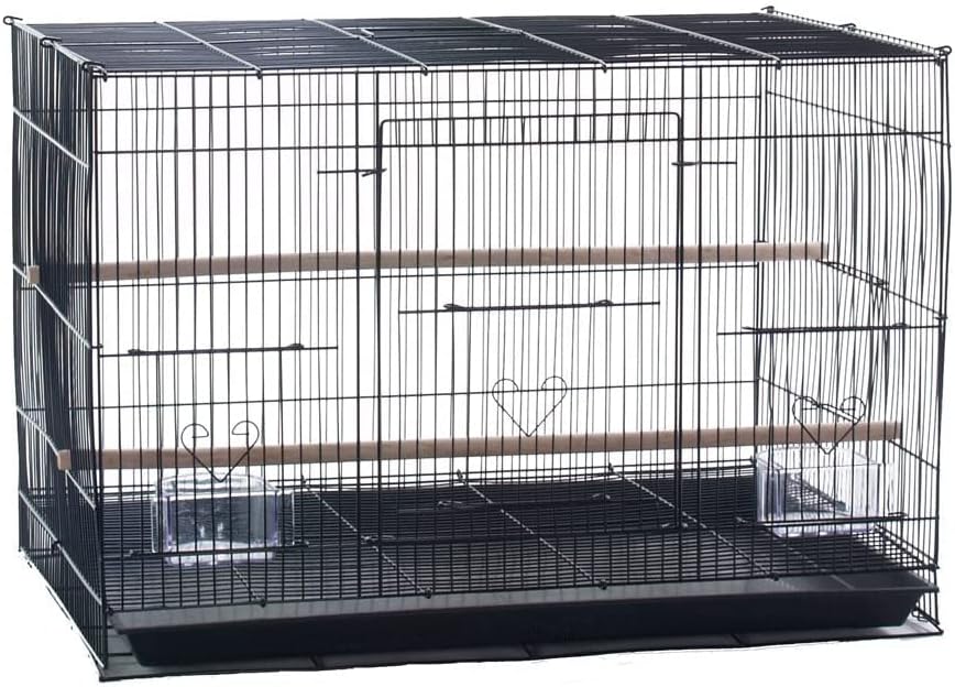 Divider Breeding Cage Aviary Bird Finch Parakeet Finch Flight Cage 24" x 16" x 16"