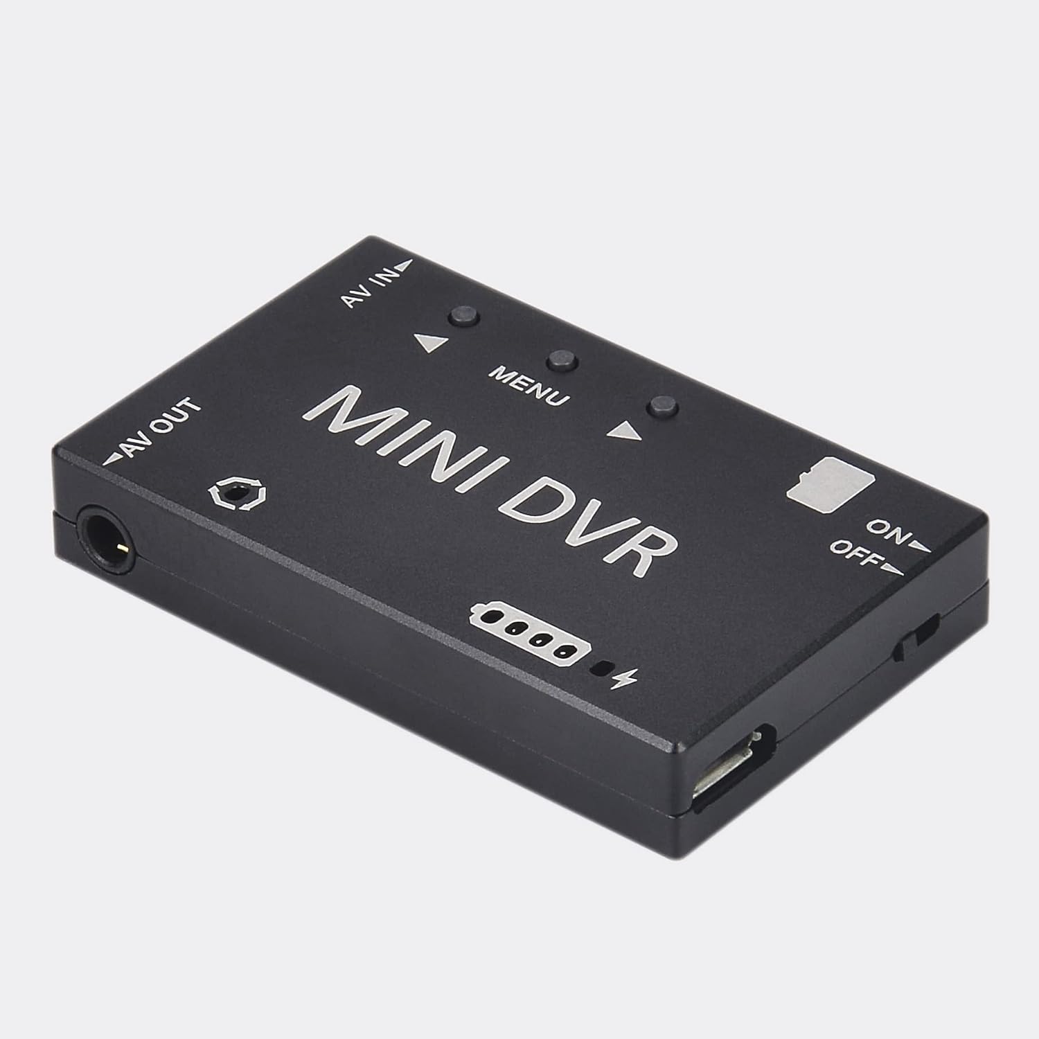 Mini FPV DVR Digital Video Recorder, 720P HD, NTSC/PAL, 32GB TF-Card Support, Built-in Battery, 3.5mm AV Interface