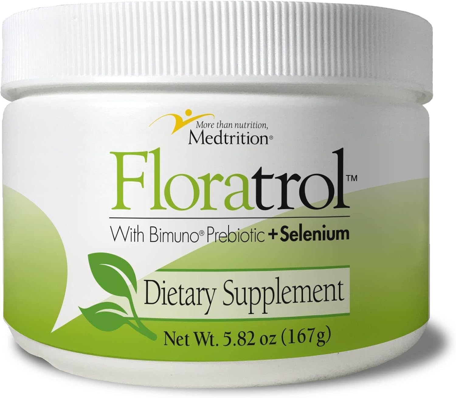 Medtrition Floratrol™ Prebiotic Fiber Powder for Digestive Health – Bimuno® GOS Prebiotic + Selenium – Supports Gut Health & Regularity –