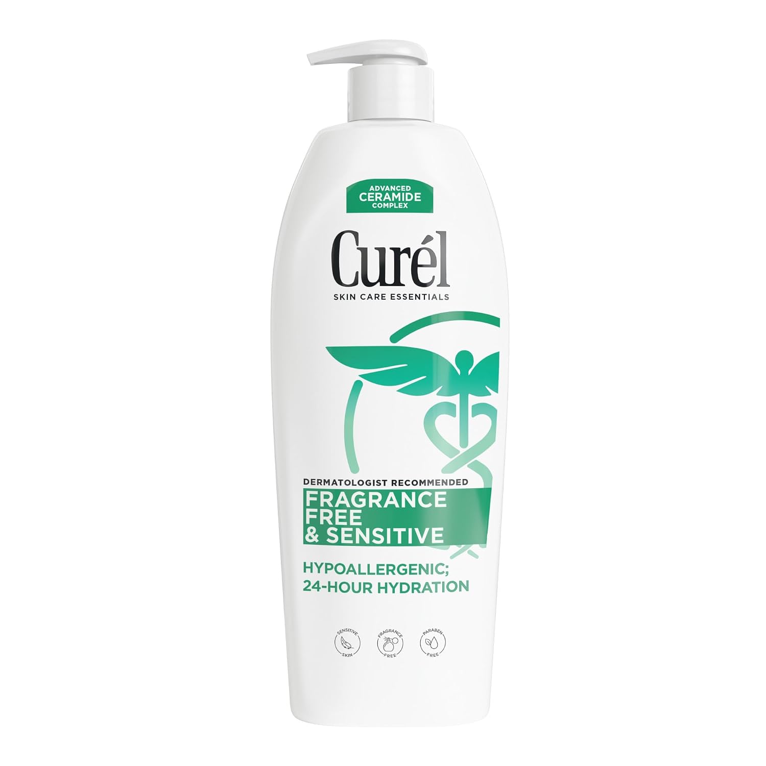 Curel Fragrance Free Comforting Body Lotion, Body and Hand Moisturizer for Dry, Sensitive Skin, 13 Ounce, with Advanced Ceramide Complex, Repairs Moisture Barrier | Non-Greasy Formula, Ceramide Moisturizer, Relieves Itchy Irritated Skin, Fragrance Free,…