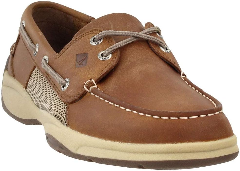 Sperry Men's Intrepid Boat Shoe, Cognac, 10 M