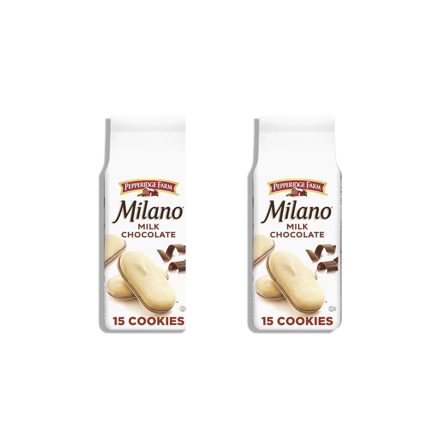 Pepperidge Farm Milano Milk Chocolate Cookies, 6 OZ Bag (15 Cookies)