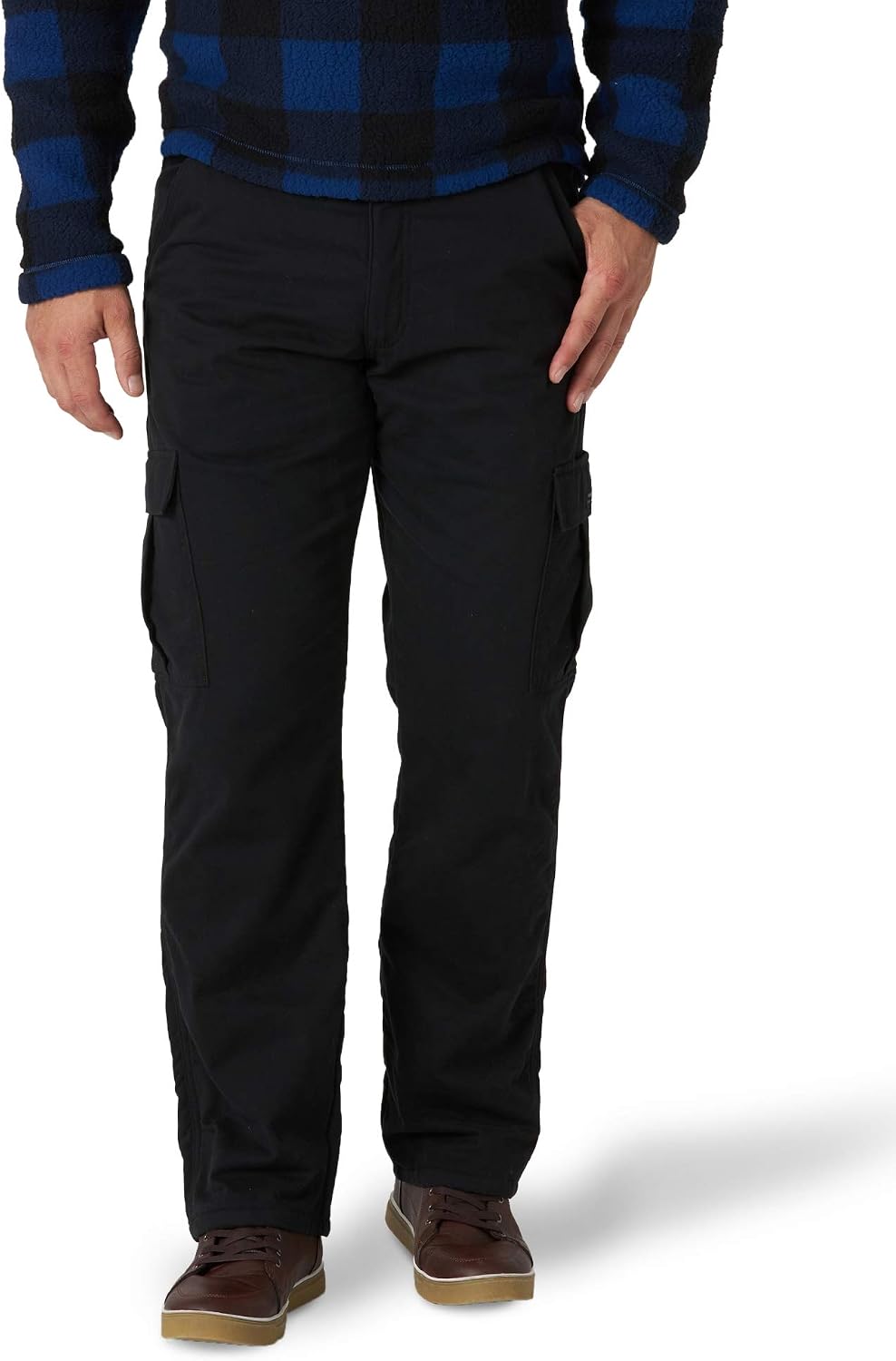 Wrangler Authentics Men's Fleece Lined Cargo Pant