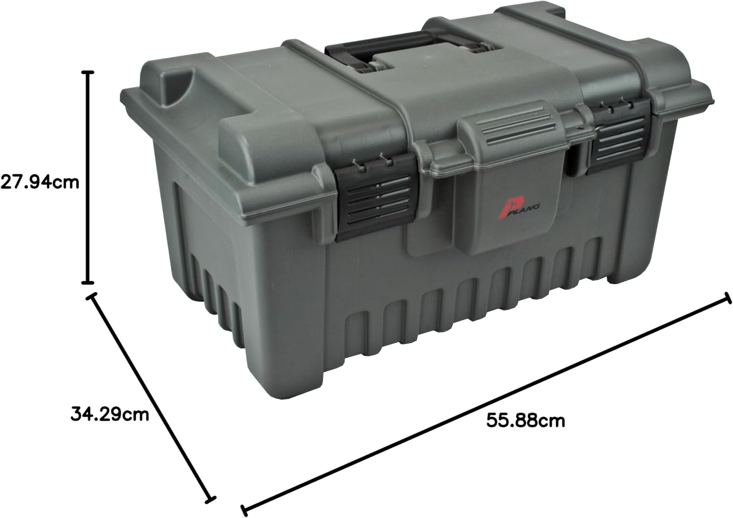 Plano Molding - 781-002 781 22-Inch BAB Power Tool Box with Tray, Graphite Gray black
