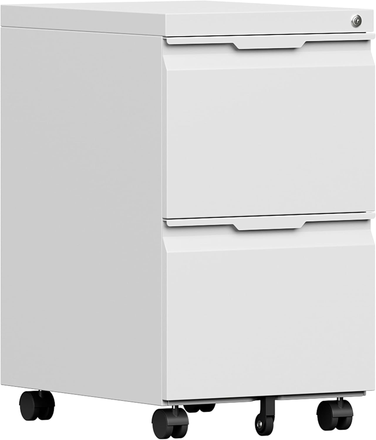 3 Drawer File Cabinet with Lock,Vertical Filing Cabinets for Home Office,Heavy Duty Metal File Cabinet for Hanging A4/Letter/Legal Size File,Vertical File Cabinet 15" W X 17.8" D X 38.3" H-Black