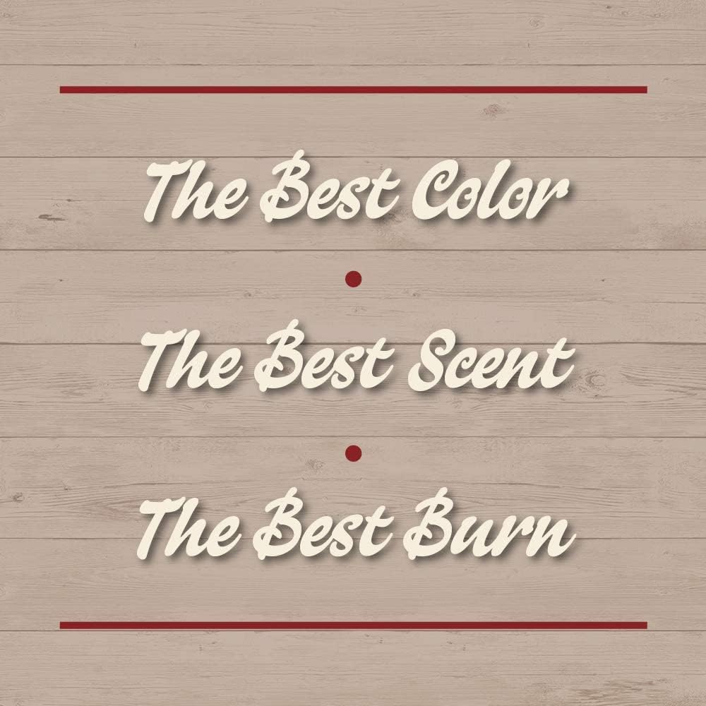 Balsam Pine Scented Mason Jar Candle, Our Own Candle Company, 13 oz | Clean, fresh Balsam-pine-tree scent; soy blend wax; lead-free wick with patented straightener; long lasting