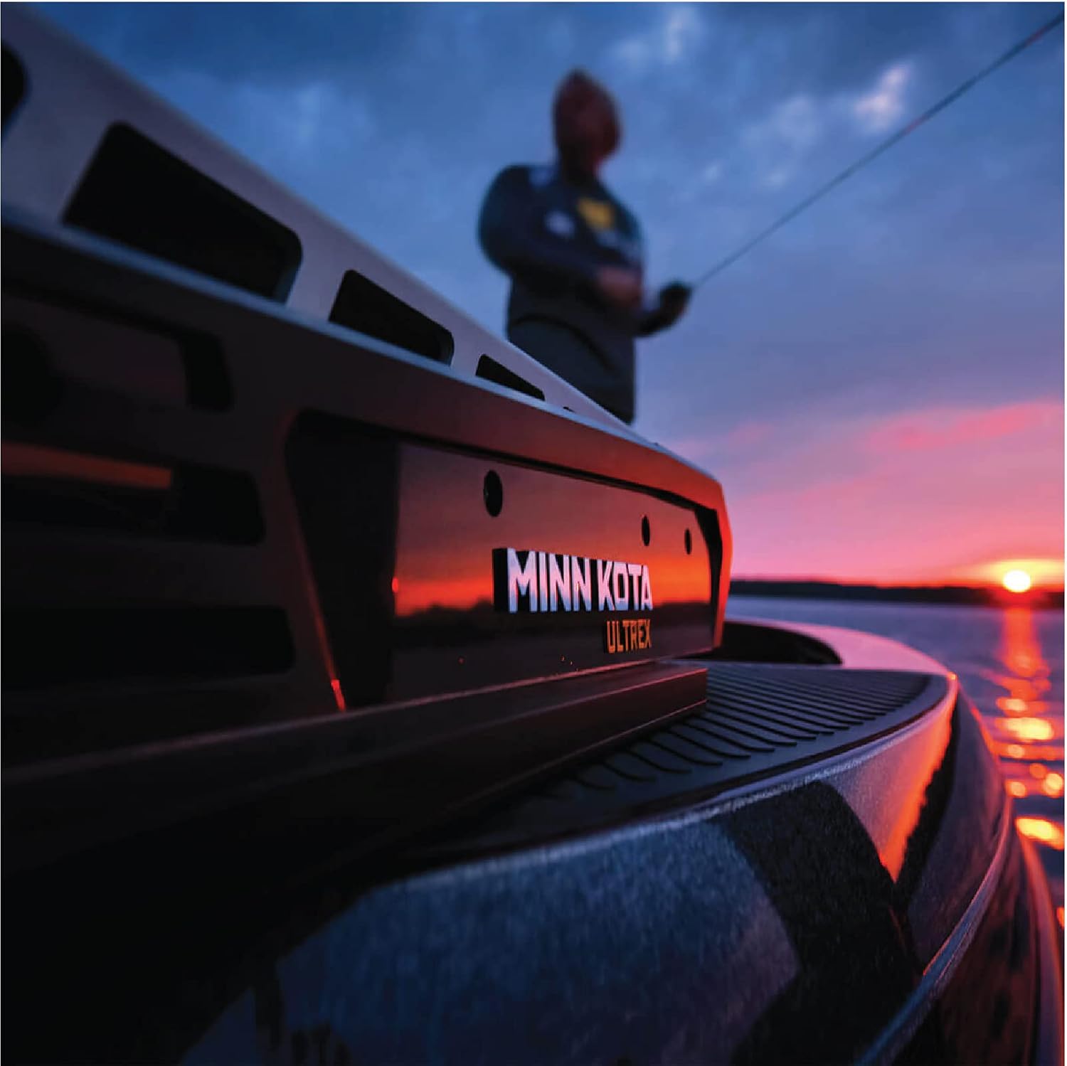 Minn Kota 1368881 Ultrex Freshwater Cable & Electric-Steer Bow-Mount Motor with MEGA Down Imaging, Digital Maximizer & i-Pilot Link GPS