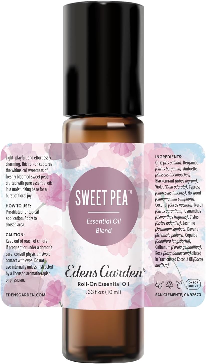 Edens Garden Beach House 100% Pure Essential Oil Blend Roll-On (.33 fl oz)