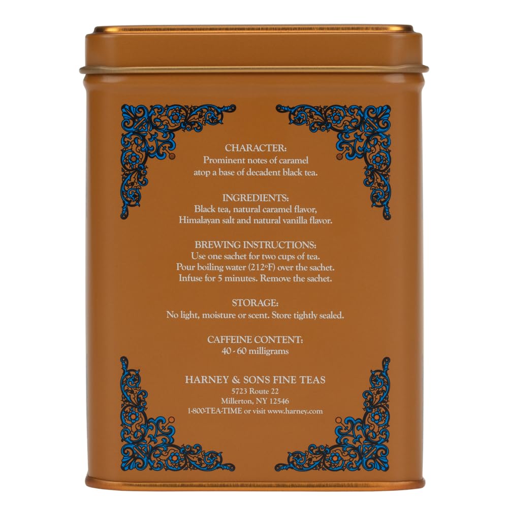 Harney & Sons HT Organic Supreme Green Tea, 20 Sachets, Tea Tin | Organic green tea with 20 sachets in a reusable tea tin. Caffeinated.