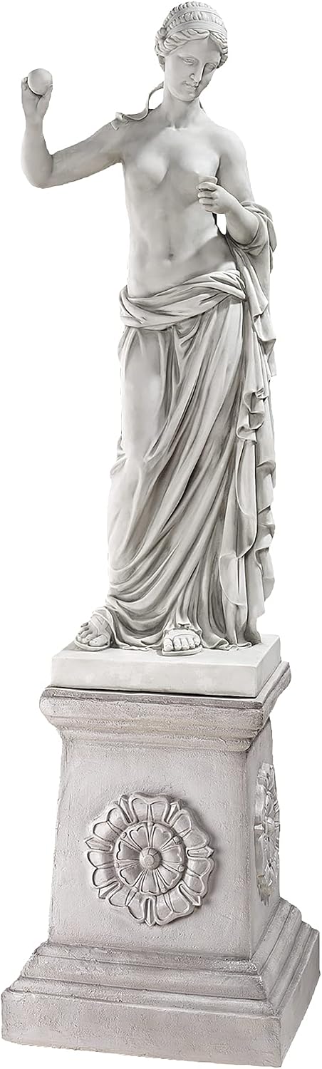 Design Toscano Venus of Arles Greek Goddess Statue, Gallery, 23 Inch, Polyresin, Antique Stone