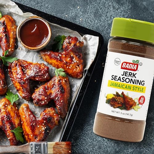 Badia Jerk Seasoning Jamaican Style, 24 oz – Caribbean Spice Blend | Bold Caribbean-inspired seasoning for chicken, pork, seafood, vegetables, grilling, roasting, and dry rub recipes