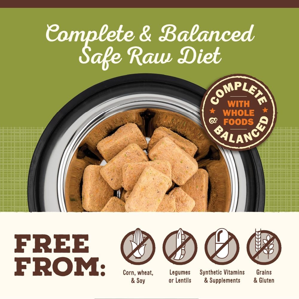Primal Freeze Dried Raw Dog Food Nuggets, Beef, 14 oz | Complete & Balanced Nutrition, Meal, Topper or Treat, Grain-Free, High Protein, No Synthetic Vitamins & Minerals