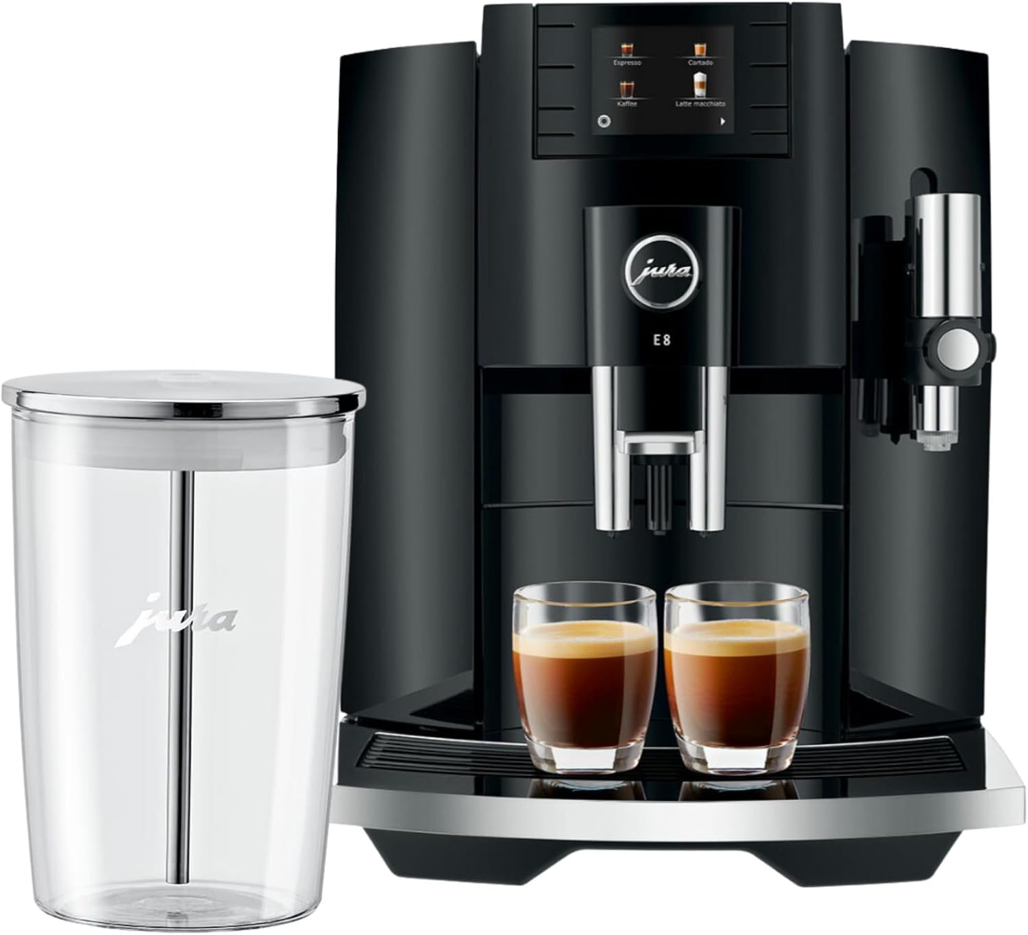 Jura E8 5th Gen Automatic Coffee Machine Bundle