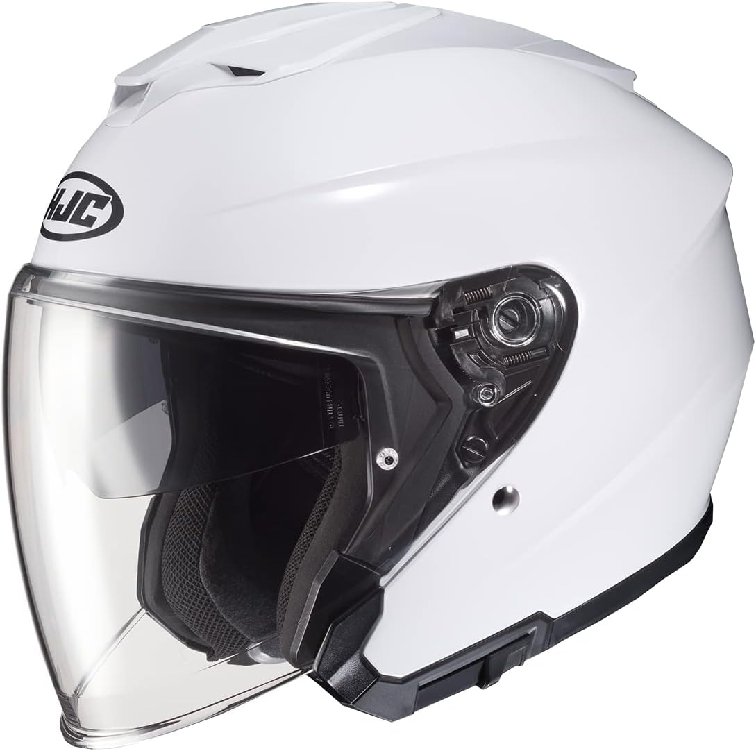 HJC i30 Solid Natural Motorcycle Helmet, DOT Approved (Semi Flat Black, X-Small)