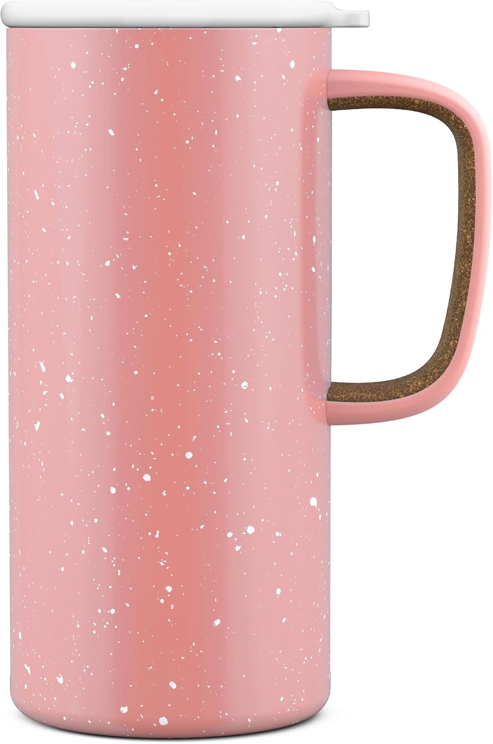 Ello Campy 18oz Insulated Stainless Steel Travel Mug with Handle, Avalon Sea
