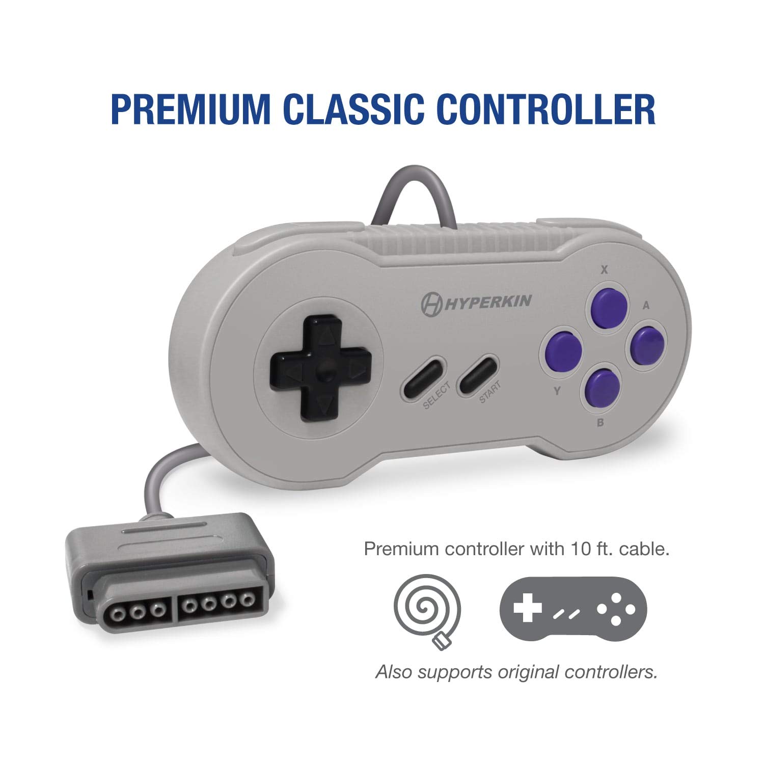 Hyperkin SupaRetroN HD Gaming Console for SNES/SFC with Controllers