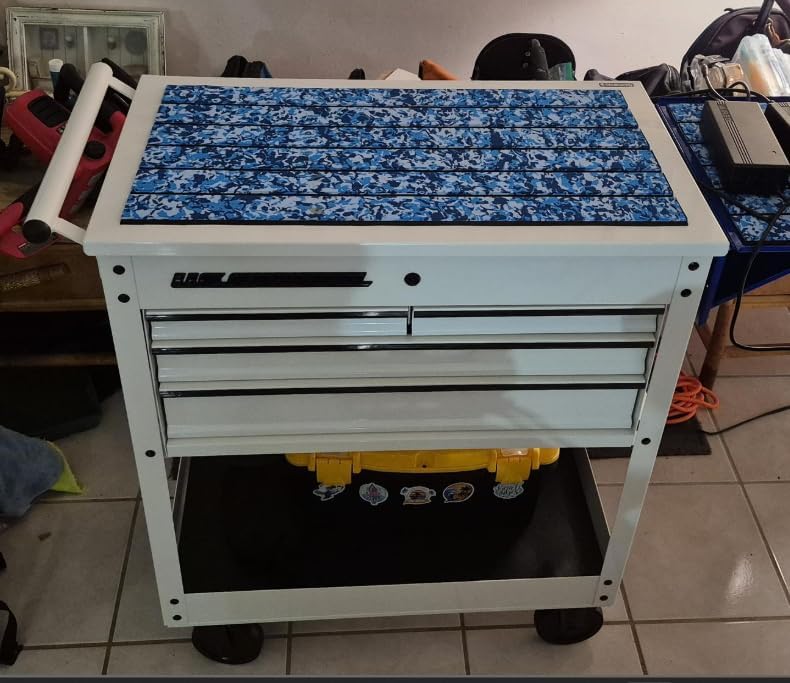 30 in. Tool Chest 4-Drawer Tech Cart, White