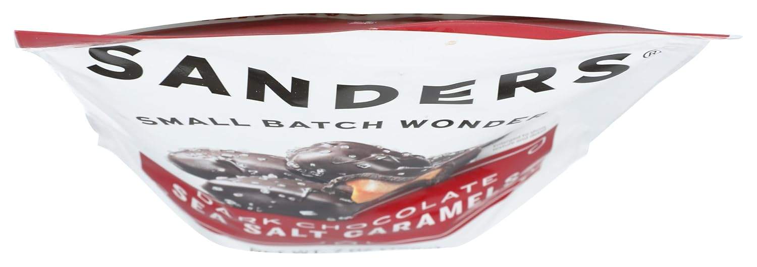 Sanders Dark Chocolate Sea Salt Caramels - 36 ounces (2.25 pounds)