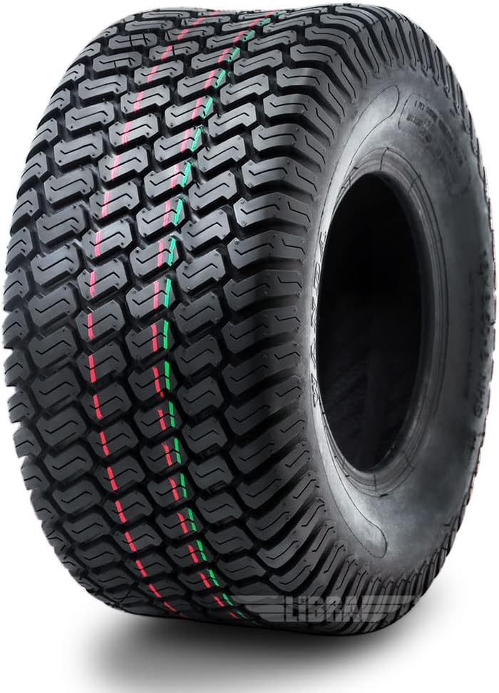 WANDA Set 4 Lawn Mower Turf Tires 16x6.5-8 & 23x10.5-12 /4PR -13019/13049 | Riding Lawn Mover, Garden Tractor