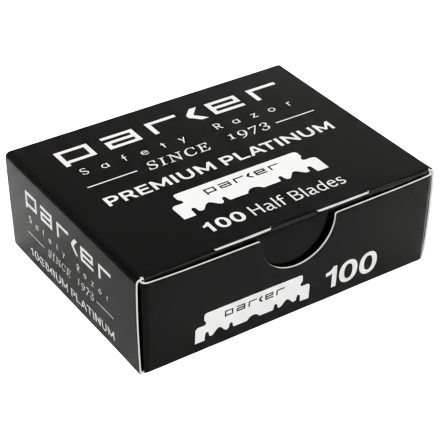 Parker 100 Platinum Single Edge Razor Blades for Barber Straight Razors
