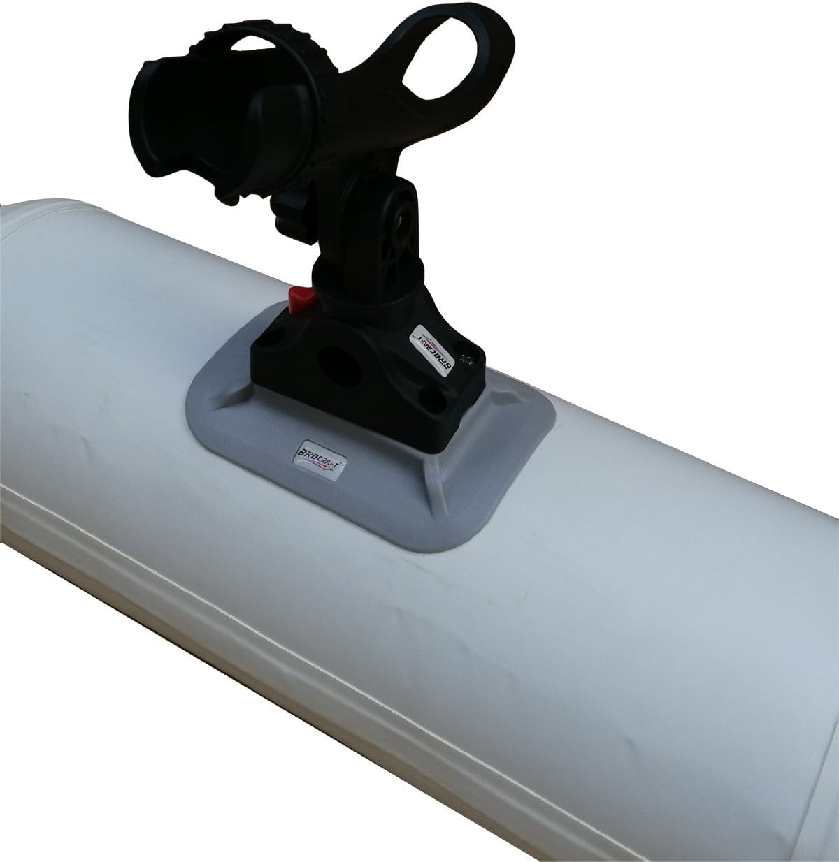 Brocraft Glue On Boat Rod Holder for Ribs Kayak & Inflatable Boat/Inflatable Boat Rib Mount Rod Hodler