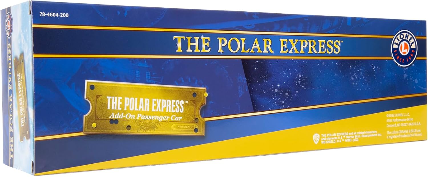 Lionel The Polar Express Letters to Santa O Gauge Model Train Mail Car