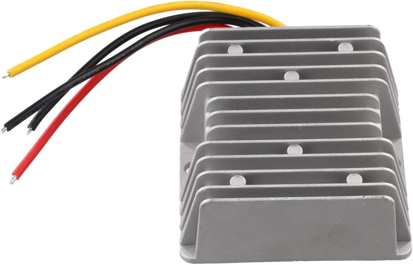 DC DC Step Up Converter 6V to 12V 10A 120W, Waterproof IP68 12 Volt Voltage Regulator Booster for Car Audio, Golf Cart LED Lights