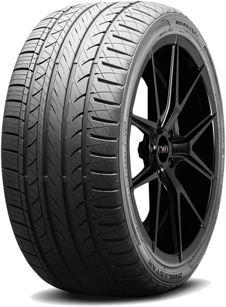 Milestar MS932 Sport 225/55R17 101V XL | Truck/SUV Performance All Season Traction 101V Rated Extra Load Radial Construction Black Sidewall Tire