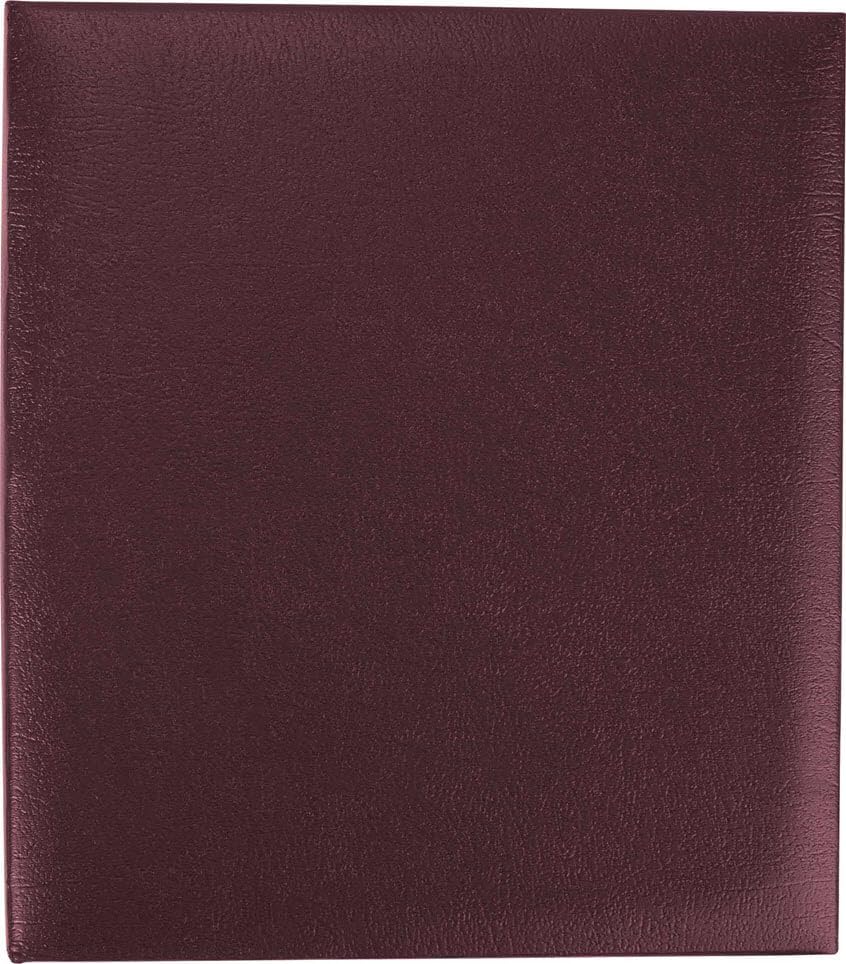EGP Duplicate Deskbook Checks Cover, 3 Rings, 7 7/8 x 9, Black