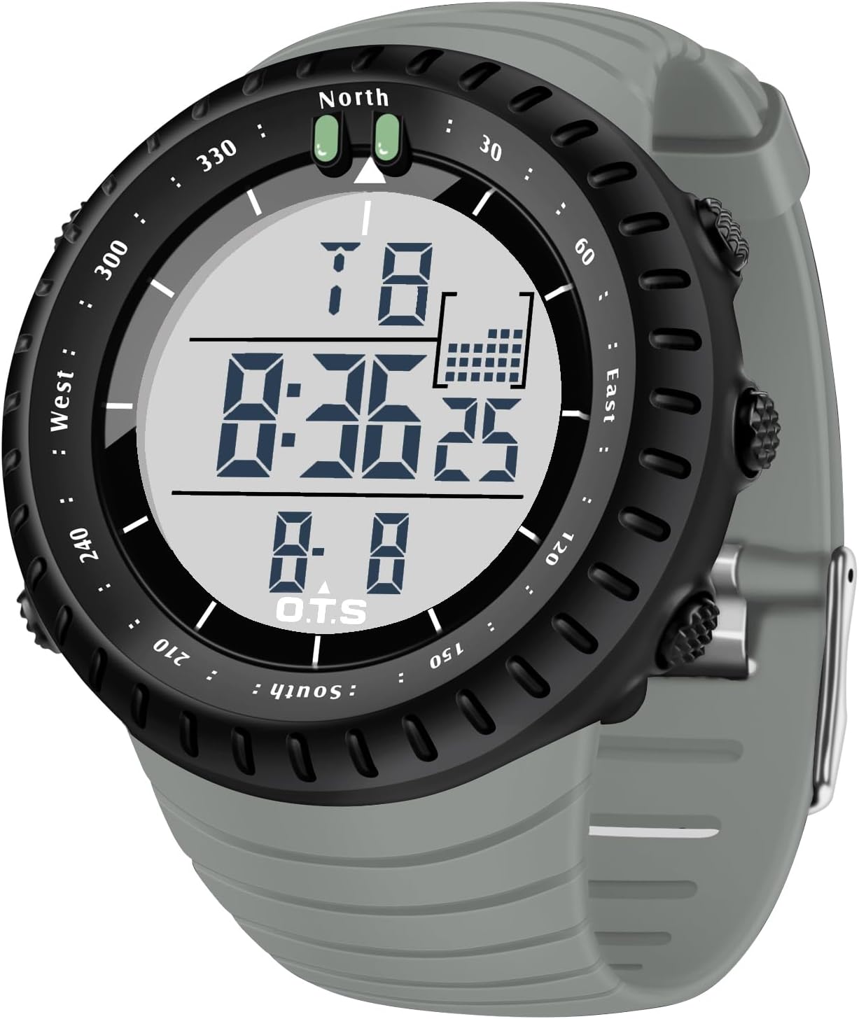 PALADA Men's Digital Sports Watch Waterproof Tactical Watch with LED Backlight Watches for Men