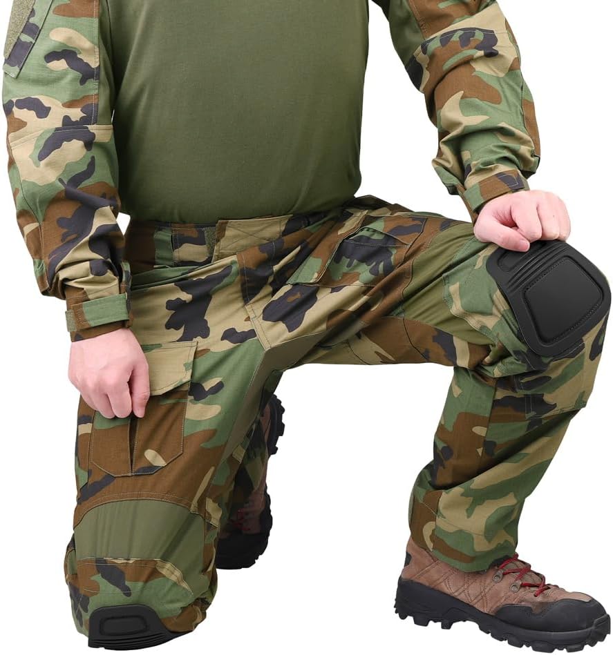 KRYDEX Tactical Men's G3 Combat Pants with Knee Pads
