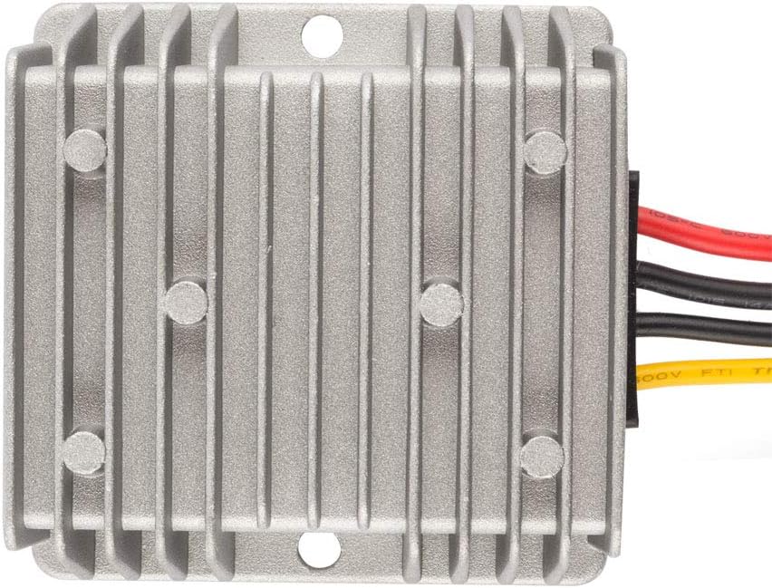 uxcell Power Converter Regulator DC12V/24V to DC6V 25A 150W Waterproof Voltage Convert Transformer