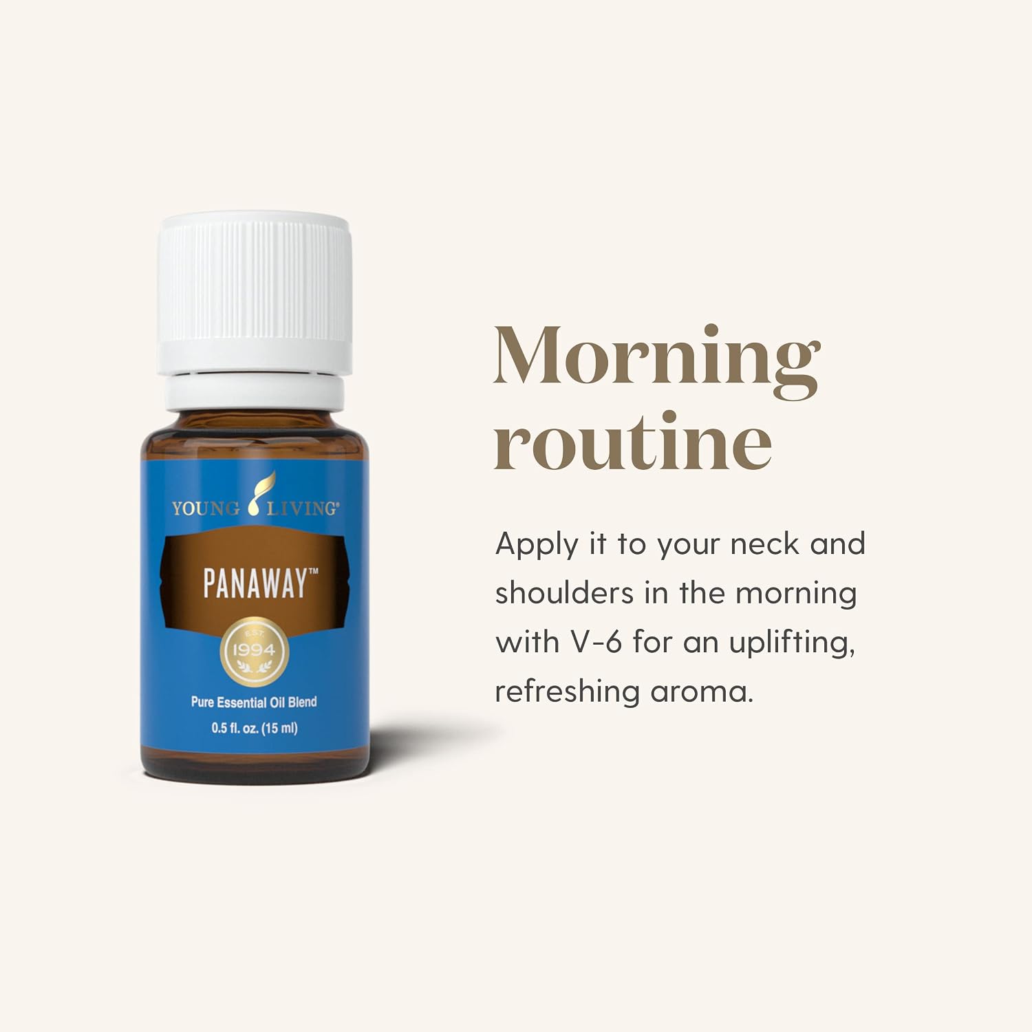 Young Living Thieves Vitality Essential Oil Blend | 5 ml | Warm Spicy Herbal Aroma for Diffusers, Massage & Aromatherapy | Clove, Lemon, Cinnamon, Eucalyptus & Rosemary Blend | Seed to Seal Quality