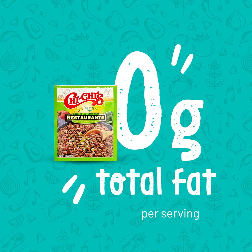 Chi Chi's Fiesta Restaurante Seasoning Mix, 0.78 Ounce (Pack of 24)