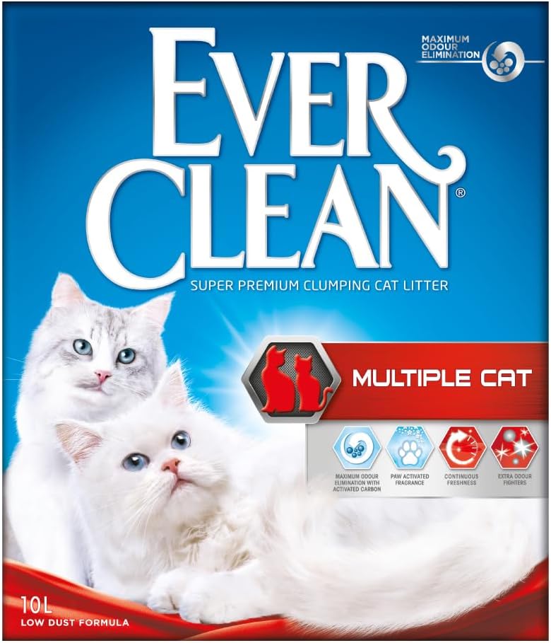Ever Clean Extra Strong Clumping Cat Litter, 10 Litre, Scented