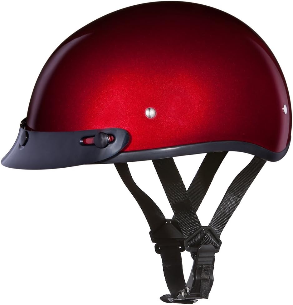 Motorcycle Helmet Half Skull Cap - Lightweight & Stylish DOT Approved Helmets for Adults - Perfect for Men and Women Riders - Comfortable & Secure Fit- Stylish Protection for Everyday Riding